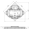 Акриловая ванна Radomir Сорренто 3 130x130, с рамой-подставкой (1-01-0-0-1-039) Акриловая ванна Radomir Сорренто 3 130x130, с рамой-подставкой (1-01-0-0-1-039)