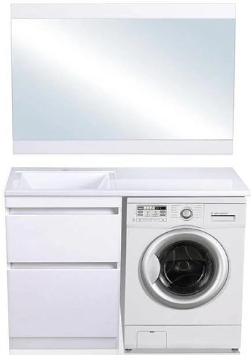 Тумба под раковину Style Line Даллас 115, Люкс белая, PLUS СС-00000515 Тумба под раковину Style Line Даллас 115, Люкс белая, PLUS СС-00000515