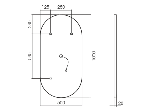 Зеркало Silver mirrors Виола (LED-00002430) Зеркало Silver mirrors Виола (LED-00002430)