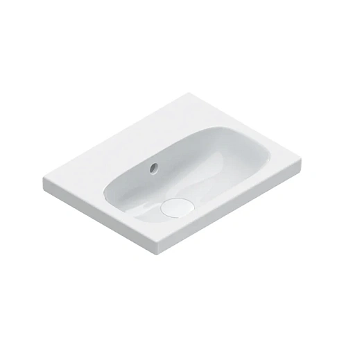 Раковина Catalano Alvea 0620450001 45x35 подвесная/мебельная, белый глянцевый. Раковина Catalano Alvea 0620450001 45x35 подвесная/мебельная, белый глянцевый.