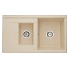 Кухонная мойка Aquaton Делия 87 1A716232DE290 из литого мрамора, шампань Кухонная мойка Aquaton Делия 87 1A716232DE290 из литого мрамора, шампань