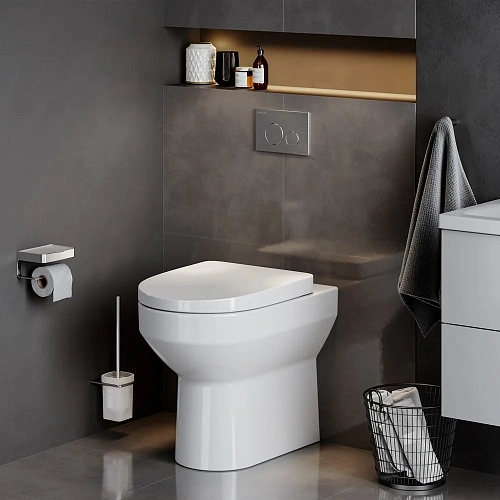 Унитаз приставной AM.PM Spirit 2.0 C701438WH без сиденья Унитаз приставной AM.PM Spirit 2.0 C701438WH без сиденья