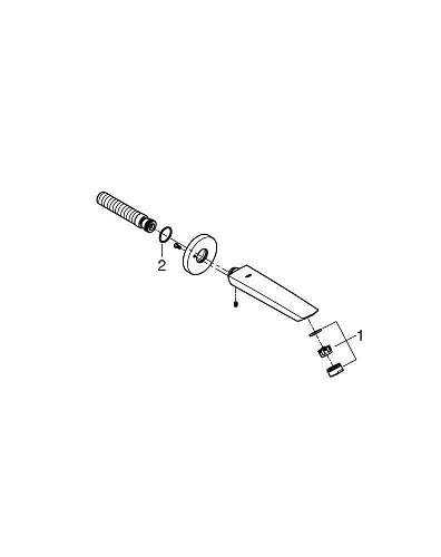 Излив Grohe Eurosmart 13448003 для ванны, хром Излив Grohe Eurosmart 13448003 для ванны, хром