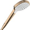 Картинка анонса товара «душевая лейка hansgrohe croma select e 1jet 26814140, шлифованная бронза»