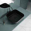 Картинка анонса товара «раковина esbano ercina-n (esrnercinmb) накладная matt black 385x385x140»