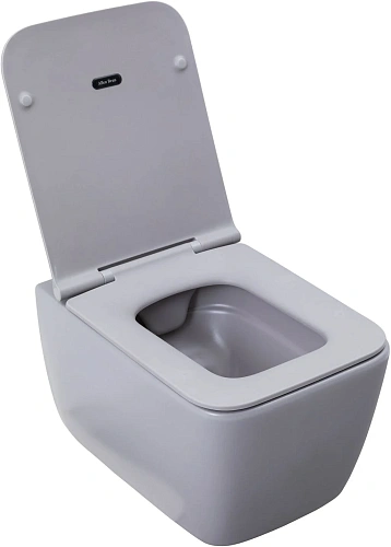 Унитаз подвесной Allen Brau Liberty 4.33007.AN с крышкой, антрацит Унитаз подвесной Allen Brau Liberty 4.33007.AN с крышкой, антрацит