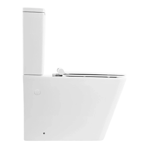 Унитаз напольный BelBagno ARDENTE-R BB02093CPR/BB2112SC безободковый с сиденьем Унитаз напольный BelBagno ARDENTE-R BB02093CPR/BB2112SC безободковый с сиденьем