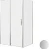 Душевой уголок Allen Brau Priority 120x90 3.31032.BA + 3.31044.BA серебро браш Душевой уголок Allen Brau Priority 120x90 3.31032.BA + 3.31044.BA серебро браш