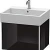 Тумба под раковину Duravit XSquare XS409304040 подвесная 48 см черный глянцевый Тумба под раковину Duravit XSquare XS409304040 подвесная 48 см черный глянцевый