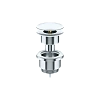 Донный клапан Ceramica Nova 70003CHnc без системы клик - клак, латунь, хром