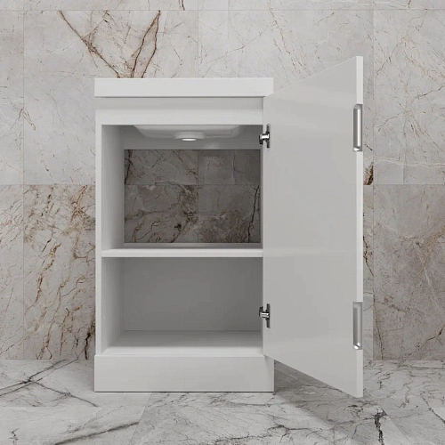 Тумба под раковину Style Line МОНО 50 см ЛС-00002449 напольная, белый Тумба под раковину Style Line МОНО 50 см ЛС-00002449 напольная, белый