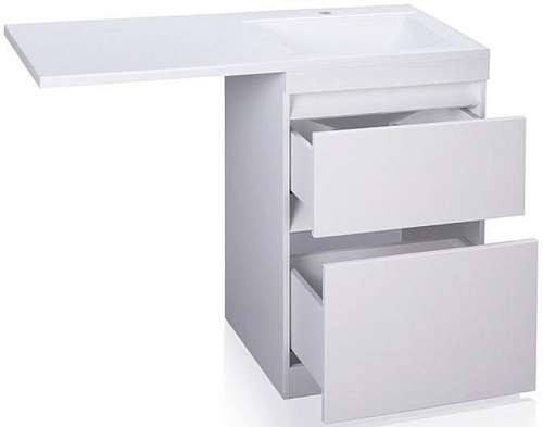 Тумба под раковину Style Line Даллас 120, Люкс белая, PLUS СС-00000388 Тумба под раковину Style Line Даллас 120, Люкс белая, PLUS СС-00000388