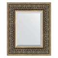 Зеркало в багетной раме Evoform Exclusive BY 3371 49 x 59 см, вензель серебряный Зеркало в багетной раме Evoform Exclusive BY 3371 49 x 59 см, вензель серебряный