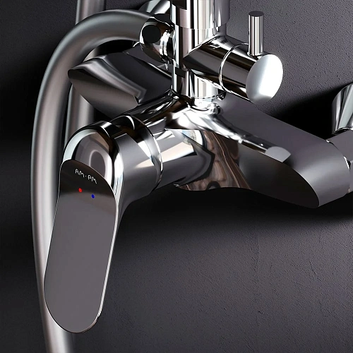 Душевая система AM.PM Sunny F0785C800 верхний душ d220 мм Душевая система AM.PM Sunny F0785C800 верхний душ d220 мм