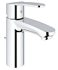 Смеситель для раковины GROHE Eurostyle Cosmopolitan с донным клапаном, уменьшенный, хром (23037002)
