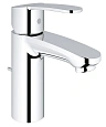 Смеситель для раковины GROHE Eurostyle Cosmopolitan с донным клапаном, уменьшенный, хром (23037002) Смеситель для раковины GROHE Eurostyle Cosmopolitan с донным клапаном, уменьшенный, хром (23037002)