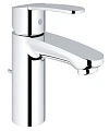 Смеситель для раковины GROHE Eurostyle Cosmopolitan с донным клапаном, уменьшенный, хром (23037002) Смеситель для раковины GROHE Eurostyle Cosmopolitan с донным клапаном, уменьшенный, хром (23037002)