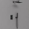 Душевая система Vincea VSFW-102TMB термостатический встраиваемая, черный Душевая система Vincea VSFW-102TMB термостатический встраиваемая, черный