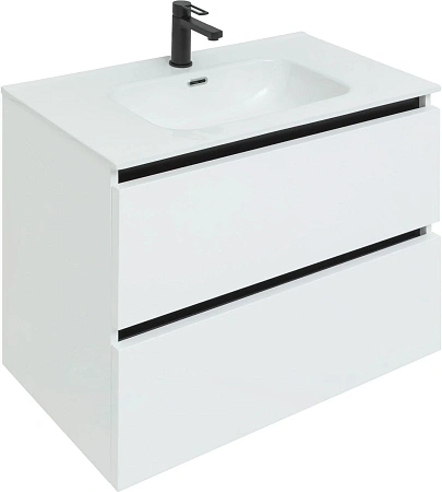 Раковина Aquanet Flat 90 белая 00284029 Раковина Aquanet Flat 90 белая 00284029