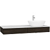Картинка анонса товара «тумба под раковину vitra origin 120 см 65683 темный вяз, правая»
