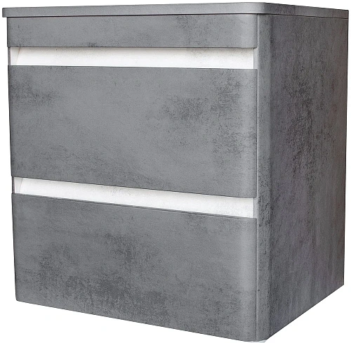 Тумба под раковину Style Line Атлантика 70, Люкс бетон темный, (2 ящ.), со столешницей МДФ, PLUS СС-00002282 Тумба под раковину Style Line Атлантика 70, Люкс бетон темный, (2 ящ.), со столешницей МДФ, PLUS СС-00002282