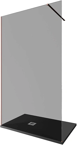 Душевая перегородка Allen Brau Infinity 1 120 3.21024.60.T медь брашированная Душевая перегородка Allen Brau Infinity 1 120 3.21024.60.T медь брашированная