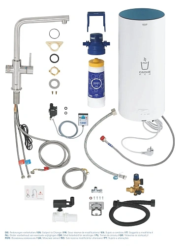 Смеситель для кухни GROHE Red Duo New с функцией кипячения воды (Водонагреватель L-size в комплекте) 30325DC1 Смеситель для кухни GROHE Red Duo New с функцией кипячения воды (Водонагреватель L-size в комплекте) 30325DC1