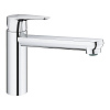 Картинка анонса товара «смеситель для кухни grohe baucurve, хром (31715000)»