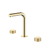 Картинка анонса товара «смеситель для раковины boheme stick 152-g.2 touch на 3 отверстия gold»