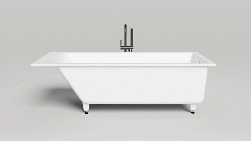 Ванна из искусственного камня Salini CASCATA 180x80 104213M S-Sense Ванна из искусственного камня Salini CASCATA 180x80 104213M S-Sense