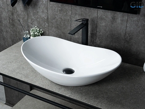 Раковина Gid N9811 51175 накладная белая 61x37x15 Раковина Gid N9811 51175 накладная белая 61x37x15