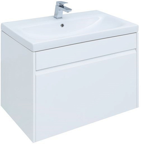 Тумба под раковину Aquanet Палермо 80 белый 00253587 Тумба под раковину Aquanet Палермо 80 белый 00253587