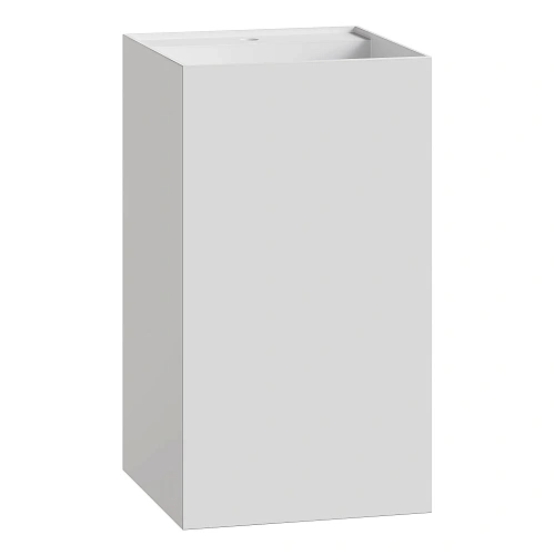 Раковина Boheme Cube 802-MW напольная Corian 480x480x850 Matt White Раковина Boheme Cube 802-MW напольная Corian 480x480x850 Matt White