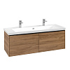Картинка анонса товара «тумба под раковину villeroy &amp; boch subway 3.0 oak kansas / oak kansas c60101rh»
