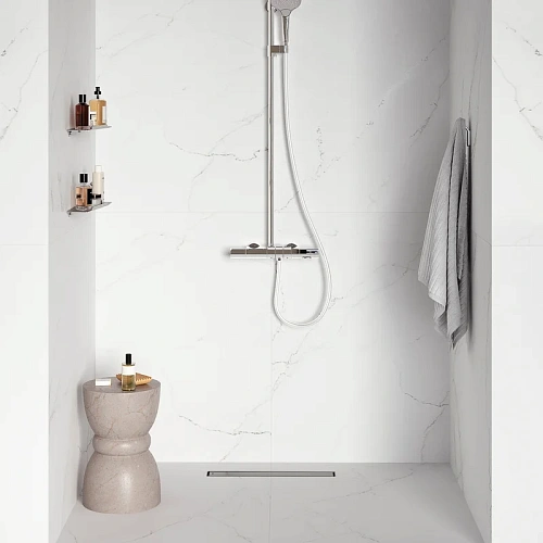 Душевой лоток IDDIS 975B5SB00DZ комбинированный 500мм, хром Душевой лоток IDDIS 975B5SB00DZ комбинированный 500мм, хром