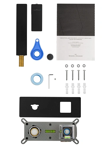 Смеситель для раковины Wonzon & Woghand CUBE 2.0 встраиваемый, черный матовый (WW-88869068-MB) Смеситель для раковины Wonzon & Woghand CUBE 2.0 встраиваемый, черный матовый (WW-88869068-MB)