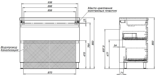 Тумба под раковину Aquanet Нота New 100 00344149 дуб светлый Тумба под раковину Aquanet Нота New 100 00344149 дуб светлый