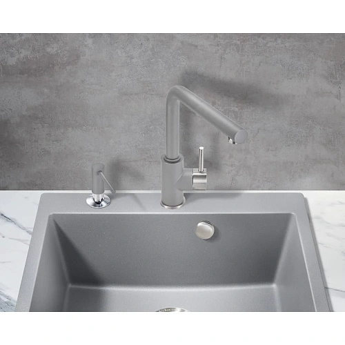 Смеситель для кухни Milacio Ultra ( MCU.555.GR ) серый металлик Смеситель для кухни Milacio Ultra ( MCU.555.GR ) серый металлик