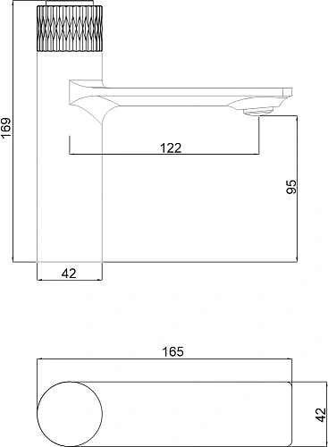 Смеситель для раковины STWORKI Ульвик UL-01cr 568821 Смеситель для раковины STWORKI Ульвик UL-01cr 568821