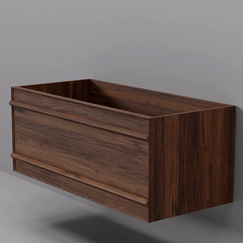 Тумба под раковину ArtDecco Bridget 100 ABR10W22S000 подвесная, черный орех Тумба под раковину ArtDecco Bridget 100 ABR10W22S000 подвесная, черный орех