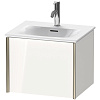 Картинка анонса товара «тумба под раковину duravit xviu xv40310b122 подвесная 51 см белая/шампань»