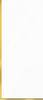 Картинка анонса товара «шторка на ванну diwo анапа неподвижная, 70х140, профиль золото, прозрачное стекло 583140»