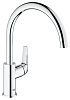 Картинка анонса товара «смеситель для кухни grohe bauflow, хром (31230000)»