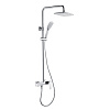 Картинка анонса товара «душевая система black&amp;white uk8500c встраиваемая chrome 8500cuk»
