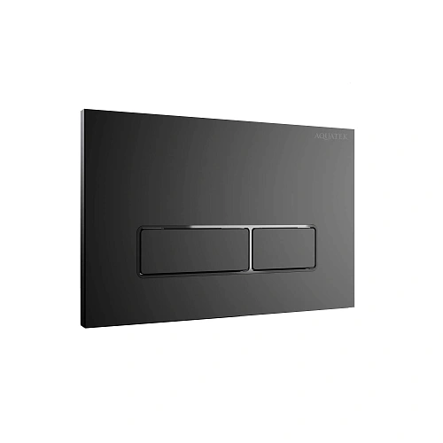 Клавиша смыва Aquatek KDI-0000065 HC-1 оружейная сталь матовая ободок хром Клавиша смыва Aquatek KDI-0000065 HC-1 оружейная сталь матовая ободок хром