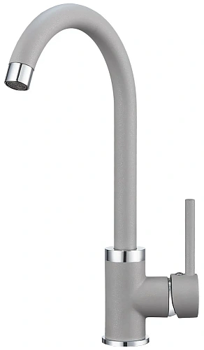 Смеситель для кухни Granula 2125, АЛЮМИНИУМ Смеситель для кухни Granula 2125, АЛЮМИНИУМ