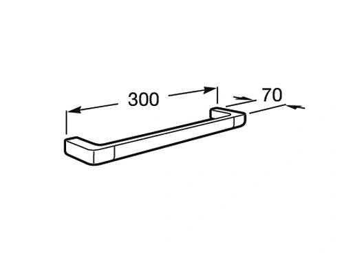 Полотенцедержатель Roca Tempo 817039001 Полотенцедержатель Roca Tempo 817039001
