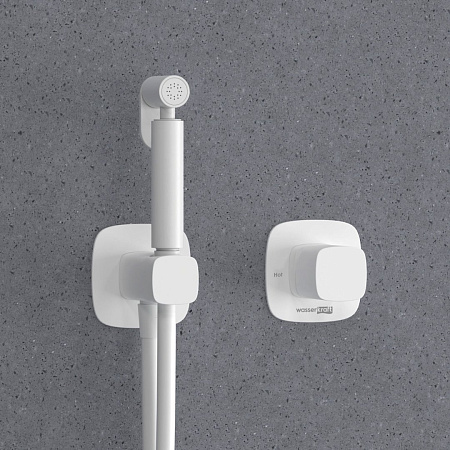 Гигиенический душ WasserKRAFT A9551.328.243.232 белый Гигиенический душ WasserKRAFT A9551.328.243.232 белый