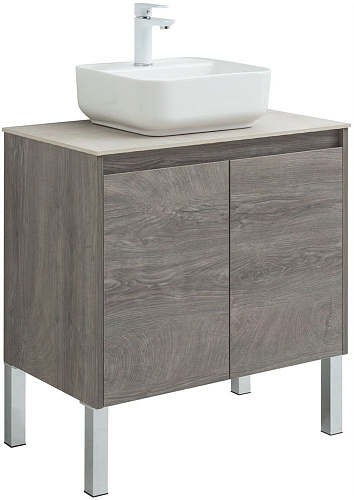 Тумба под раковину Aquanet Nova Lite 75 дуб рошелье (2 дверцы) 00298851 Тумба под раковину Aquanet Nova Lite 75 дуб рошелье (2 дверцы) 00298851