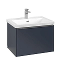 Тумба под раковину Villeroy & Boch Subway 3.0 с подсветкой Marine Blue / Marine Blue C575L0VQ Тумба под раковину Villeroy & Boch Subway 3.0 с подсветкой Marine Blue / Marine Blue C575L0VQ